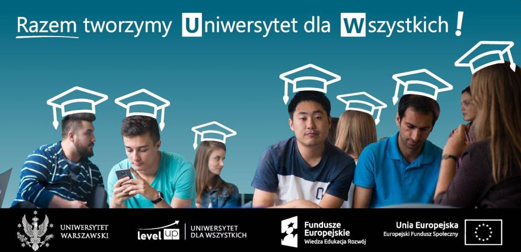 Plakat - Razem tworzymy Uniwersytet dla wszystkich